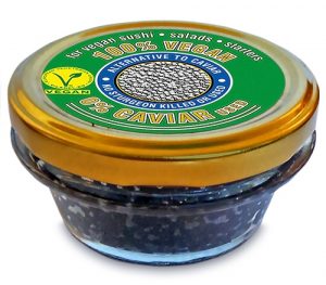 100% vegan alternative to caviar